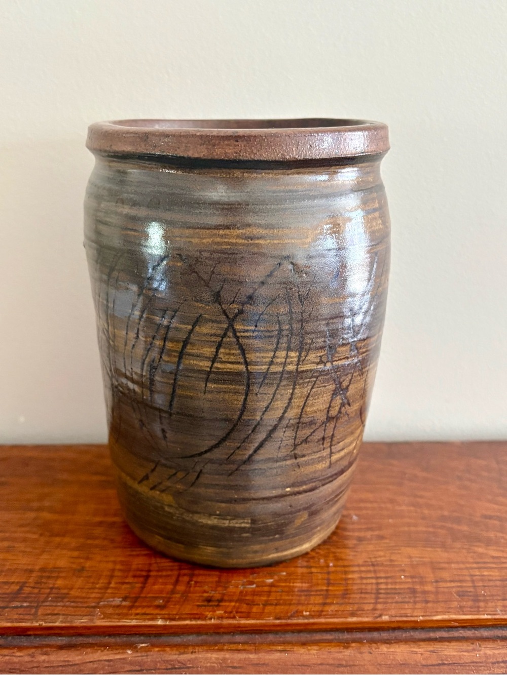 Dyer Kelowna Canada Studio Pottery Vase - Signed